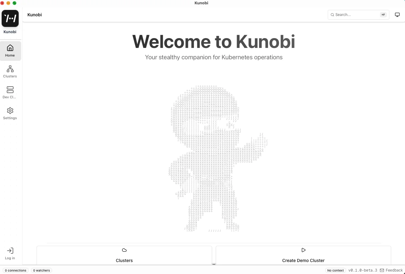 Kunobi home page